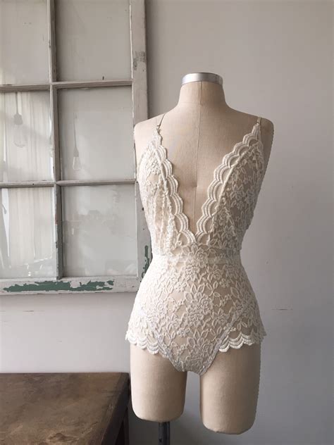 Bride To Be Ivory Lace Lingerie Teddy By Siobhanbarrett On Etsy
