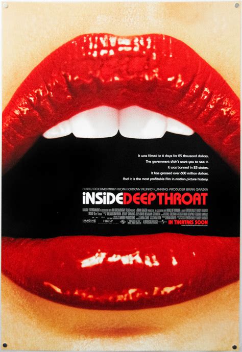 Inside Deep Throat One Sheet Usa