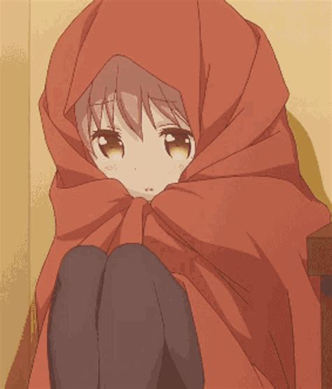 Anime Girl Blanket  Anime Girl Blanket Shy Discover And Share S
