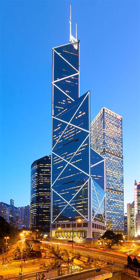 The Bank Of China Tower Skyscraper Architecture Architecture
