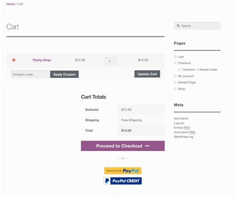 If approved, enjoy 6 months special financing on purchases of $99+. PayPal Checkout - WooCommerce Docs