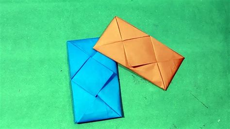 Letter Folding Diy Easy Origami Envelope Tutorialno Glue Required