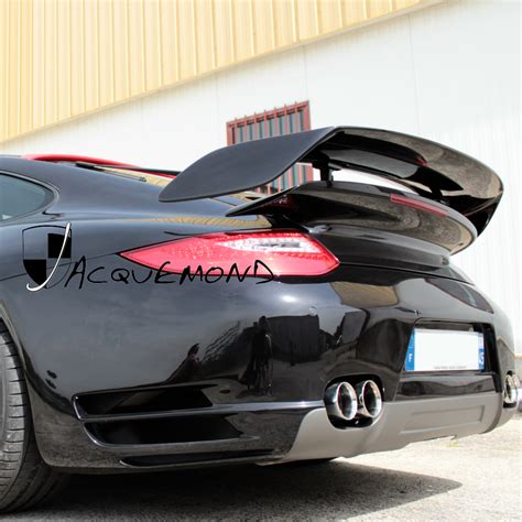 Gt2 Style Rear Wing For Porsche 997 Turbo By Jacquemond Jacquemond