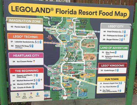 Legoland Florida Park Map