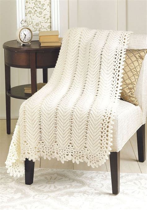 Mary Maxim Vintage Lace Afghan Crochet Afghans Afghans Knit