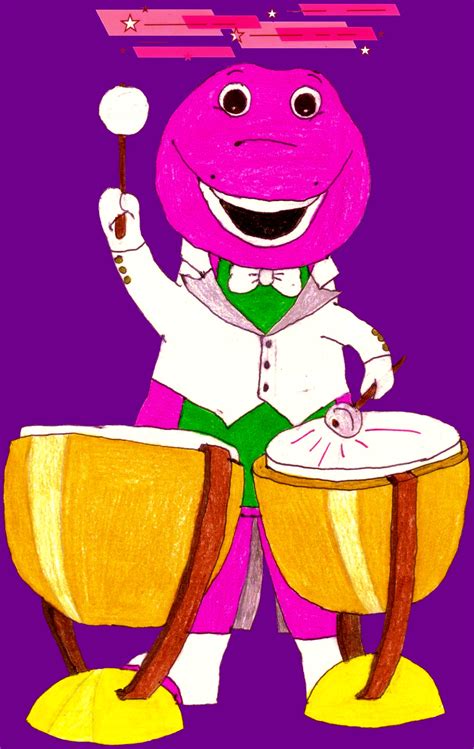 Barney Playing The Kettle Drums By Bestbarneyfan On Deviantart