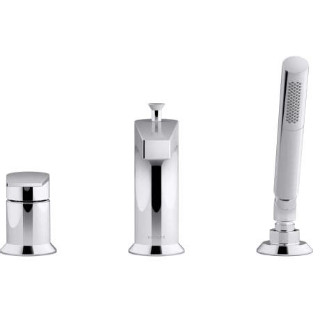 1/8/2012 type of compression waterless urinal blockage. Kohler K-74032-4-BN Brushed Nickel Taut Deck Mounted Roman ...