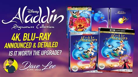 Aladdin Disney Signature Collection 4k Blu Ray Announced And Detailed