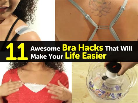 Awesome Bra Hacks That Will Make Your Life Easier Handy Diy