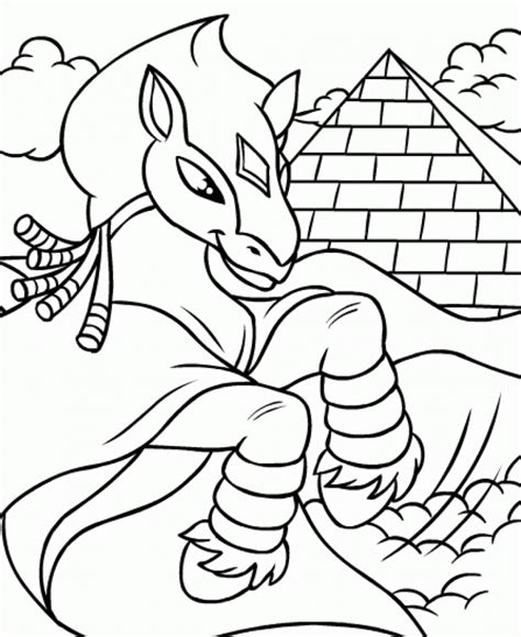 Free Printable Neopets Coloring Pages For kids
