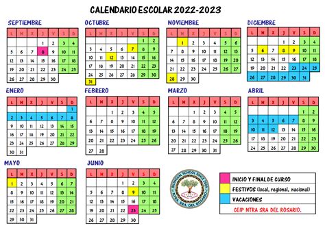 Calendario Escolar 2022 A 2023 Para Imprimir Pdf A Powerpoint Imagesee