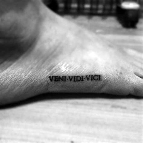 Veni Vidi Vici Tattoo Cannot Be Mistake Whether You Are Men Or Women