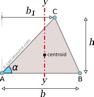But it's critical to know which type of inertia—planar moment planar moment of inertia (also referred to as second moment of area, or area moment of inertia) defines how an area's points are distributed with regard. Moment of Inertia of a Triangle | calcresource