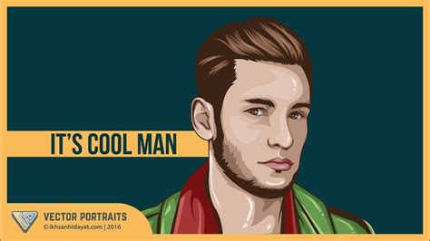 Tutorial Vector Portraits Its Cool Man Using Adobe Illustrator Cc