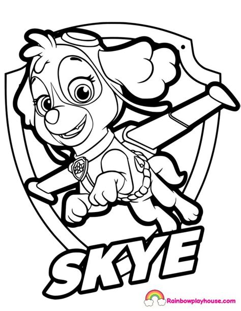 Paw Patrol The Movie Coloring Pages