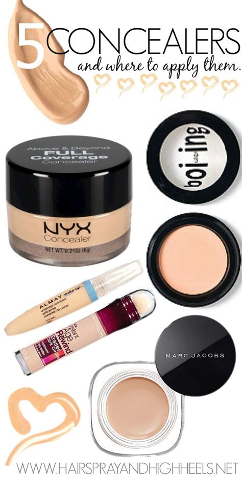 Where To Apply Concealer How To Apply Concealer Makeup Best Concealer