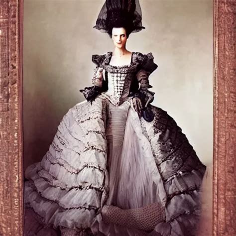 Marie Antoinette Photograph By Annie Leibovitz In Stable Diffusion