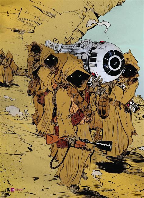 Geek Art Star Wars Jawas Kidnap R2 D2 News Geektyrant Star Wars