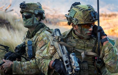 Wallpaper Weapons Soldiers Australian Army Images For Desktop