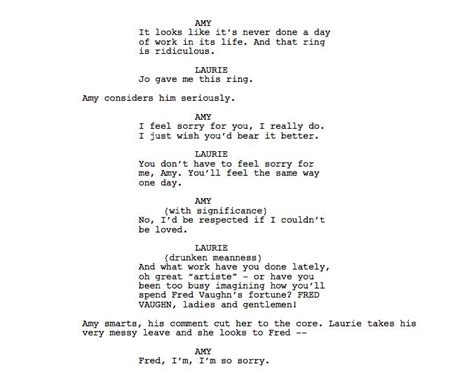Amy And Laurie Little Women Script Little Women Quotes Acting