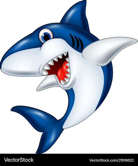 Animated Cartoon Shark