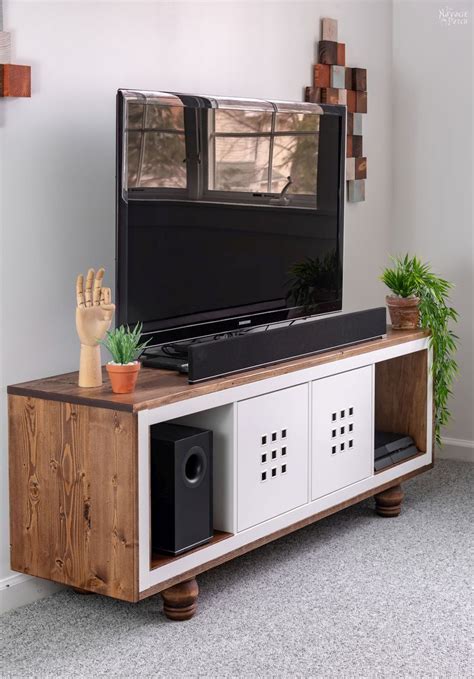 IKEA Kallax Hack TV Stand | Kallax ikea, Ikea kallax hack, Ikea kallax