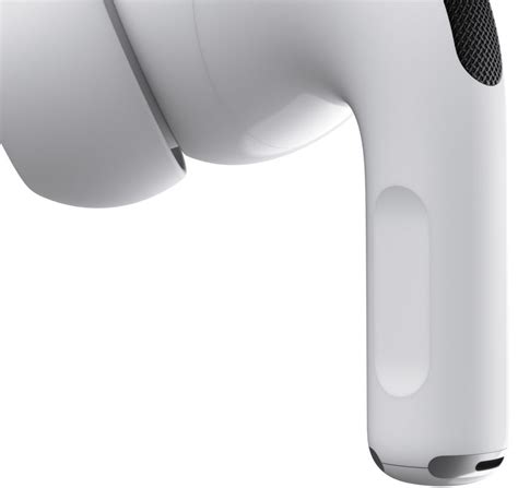 You pinch the stem to activate the controls. How to use your AirPods Pro like a pro