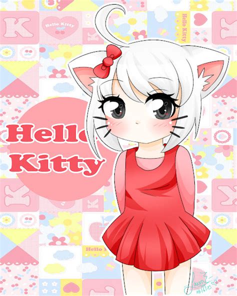 Hello Kitty Anime Girls Animoe