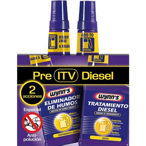 Nettoie et protège l'ensemble du système. Lote Tratamiento Diésel Pre ITV WYNN'S 325 ml : Norauto.es