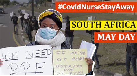 Nurses In South Africa Protest For Adequate Protection And Pay Youtube