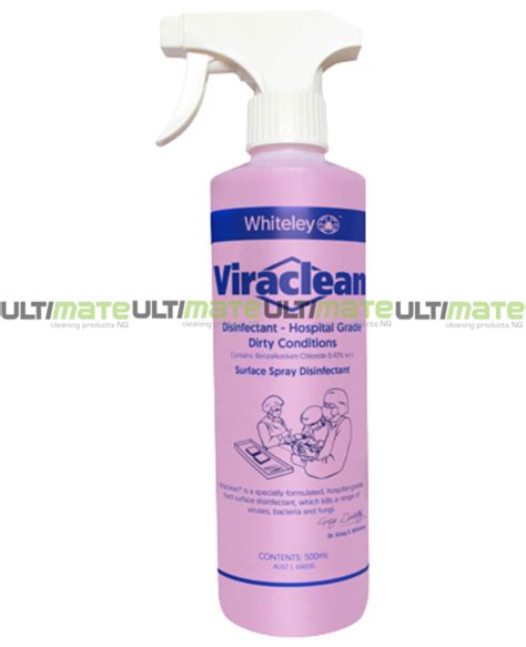 Whiteley Viraclean Hospital Grade Disinfectant Ultimate Cleaning Products