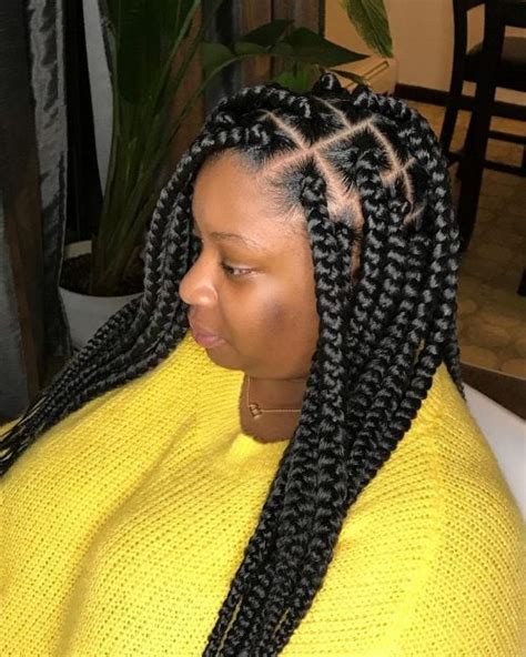These 18 Jumbo Box Braids Are Incredibly Popular In 2019