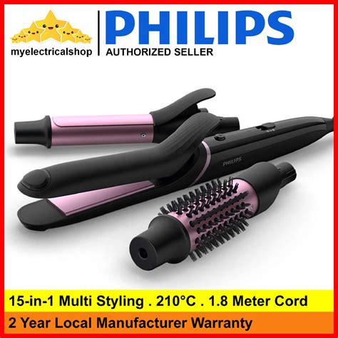 Philips offer a range of hair dryers & hair straighteners, and a variety of other hair care products. Philips Multi-Styler Style Care Hair Straightener And ...
