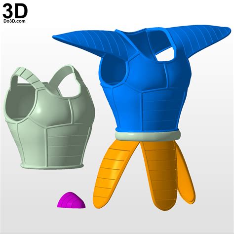 This dbz logo is the perfect way to showcase your dragon ball models (source: 3D Printable Model: Vegeta Super Saiyan SS Goku Armor Dragon Ball Z | Print File Format: STL ...