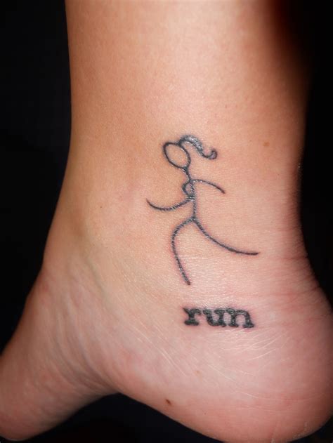 Pin By Cheryl Ann Anderson Malone On Tatts Running Tattoo Tattoos Runner Tattoo