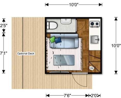 100 Sq Ft Prefab Nomad Micro Home Could You Live This Small