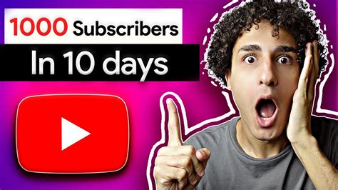 sneaky ways to get your first 1000 subscribers on youtube in 10 days youtube