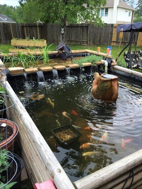 patio above ground koi ponds 24 (With images) | Ponds backyard, Fish