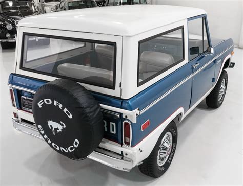 1974 Ford Bronco Explorer Edition 4x4 Daniel Schmitt And Co Classic