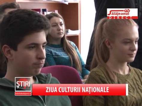 Lumea a cam deviat de la cultură și ar fi bine să se apropie de ea. ZIUA CULTURII NATIONALE - YouTube
