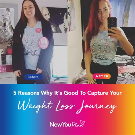 5 Reasons Why Its Good To Capture Your Weight Loss Journey The New You Plan