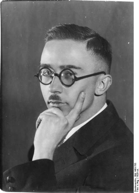 Photo Portrait Of Heinrich Himmler 1929 World War Ii Database