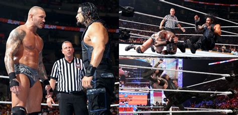 Summerslam 2014 The Great Roman Reigns Vs Randy Orton Match Nobody Talks About