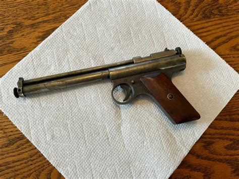 Vintage 1935 Super Rare Benjamin Franklin Model 177 Pellet Air Pistol