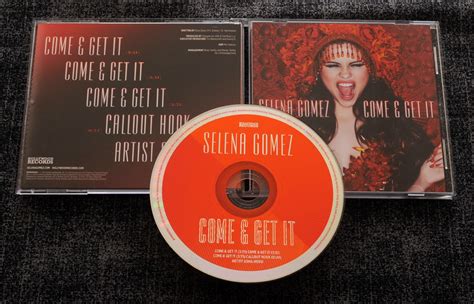 Bigger Size Pic Selena Gomez Come Get It Cd Single Scans