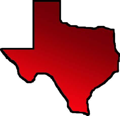 Outline Of Texas Free Download On Clipartmag