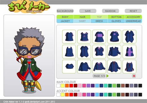 Play Chibi Maker Free Online Games With