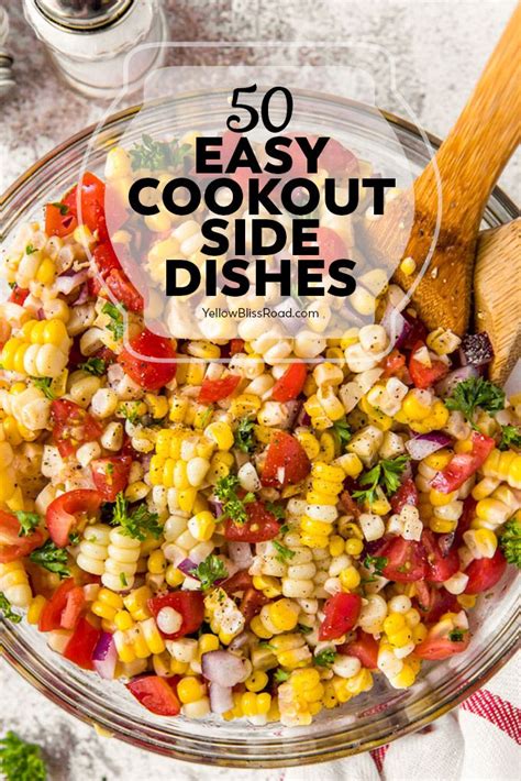 82 Cookout Side Dishes For Summer Easy Cookout Side Dishes Cookout Side Dishes Cookout Food