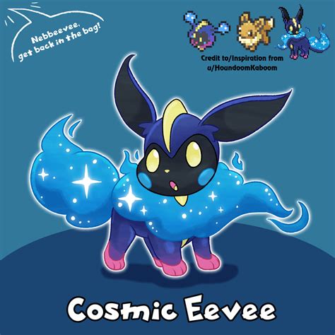 Eevee Cosmog Fusion Pokemon