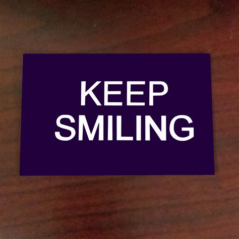 Keep Smiling Cards